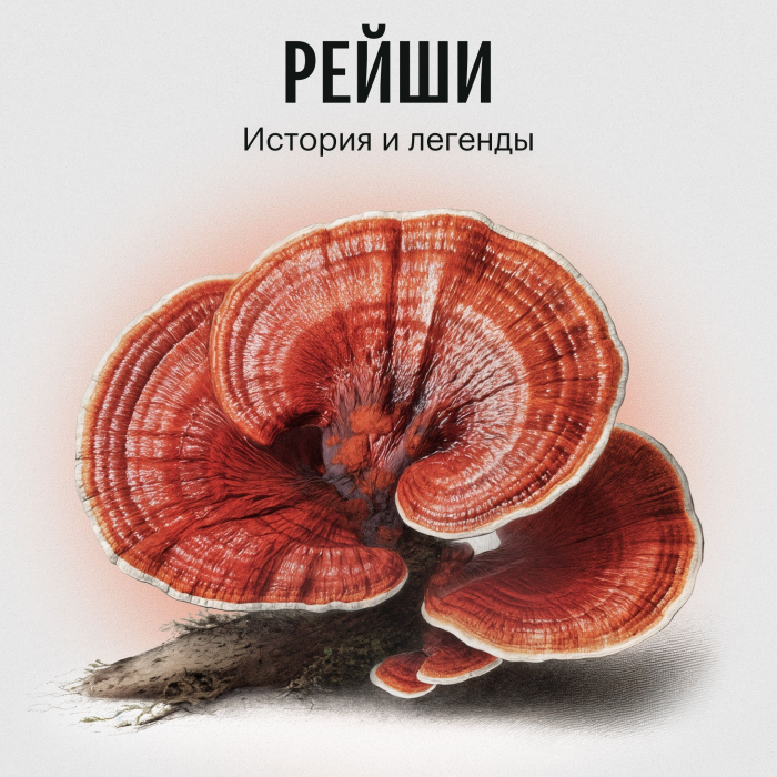 Экстракт Рейши (Ganoderma lucidum) гриб трутовик лакированный 120 капсул